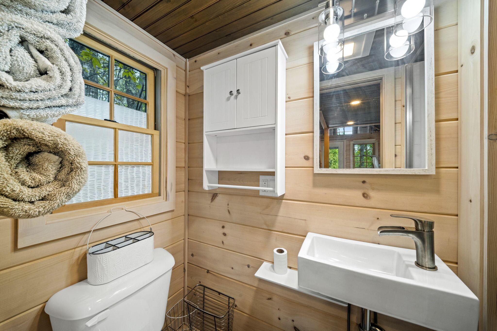 1773 Hudson Road Hudson, ME 04449 - Photo 21 of 61 Interior of Tiny Home - Bathroom