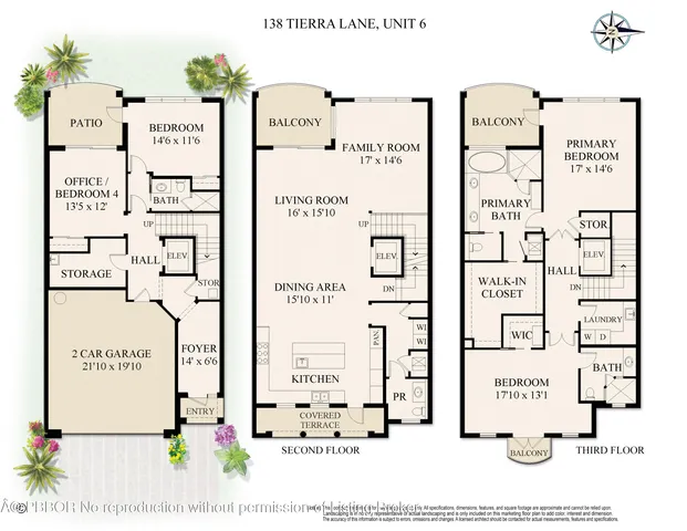 $1,875,000 | 138 Tierra Lane, Unit 6, Jupiter, FL 33477