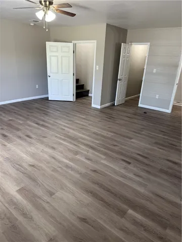 wooden floor in an empty room