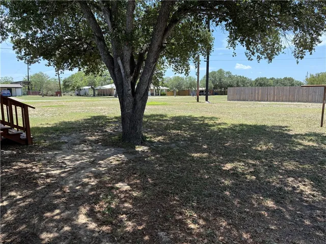 a view of outdoor space with garden