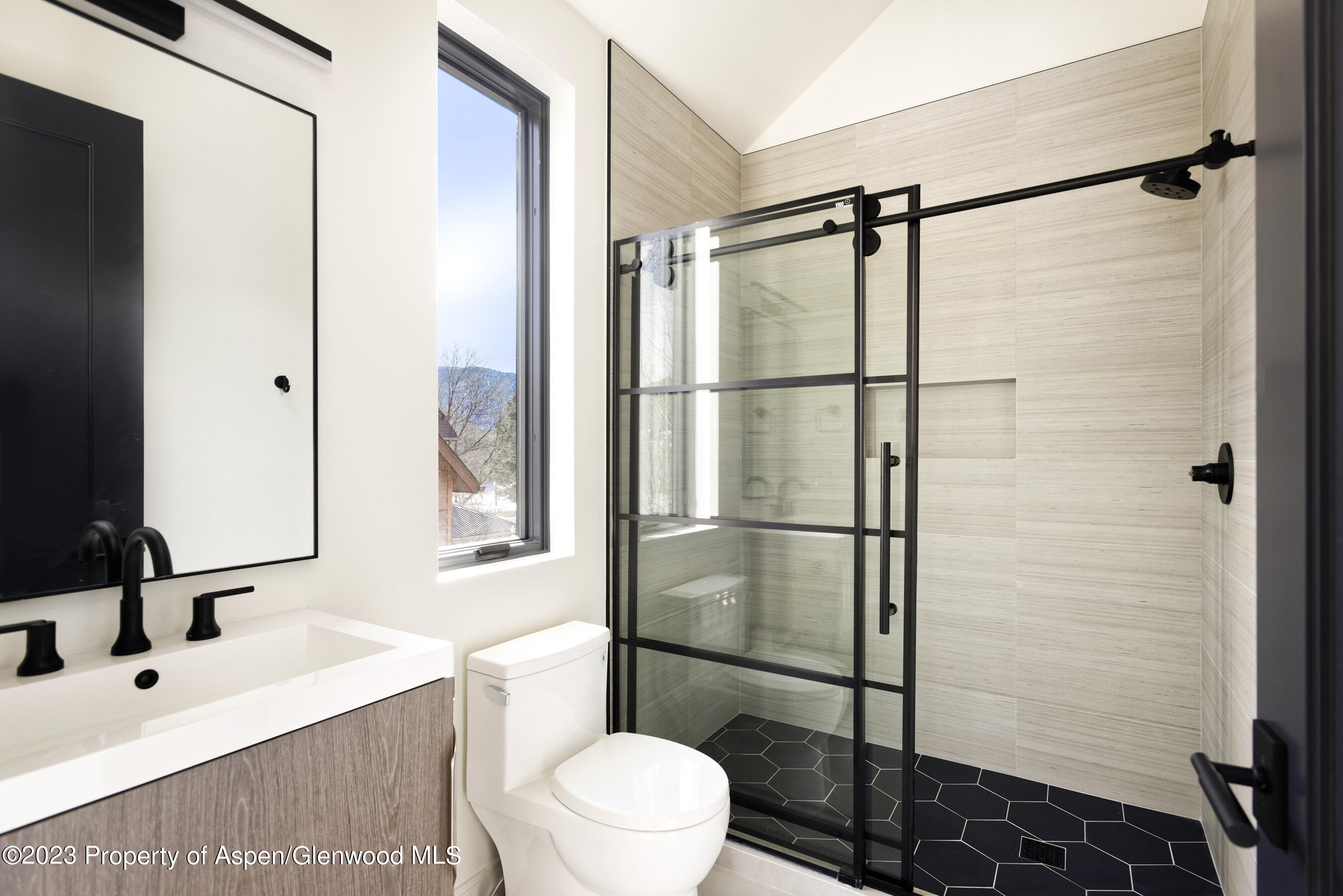 415 Meadow Court Basalt, CO 81621 - Photo 16 of 19 a bathroom with a sink toilet and shower