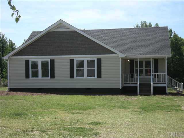 a house that has a large window in it