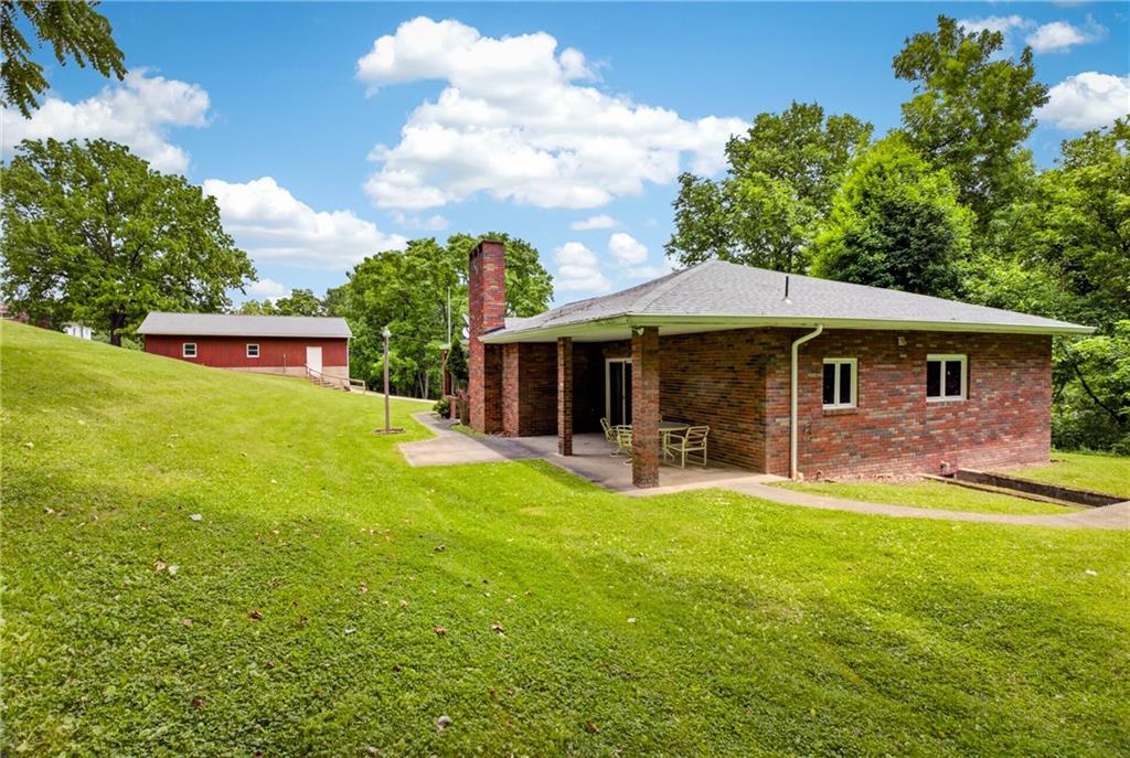 706 Taylorstown Ridge Road Taylorstown, PA 15365 - Photo 20 of 35 2 Acres Covered back patio