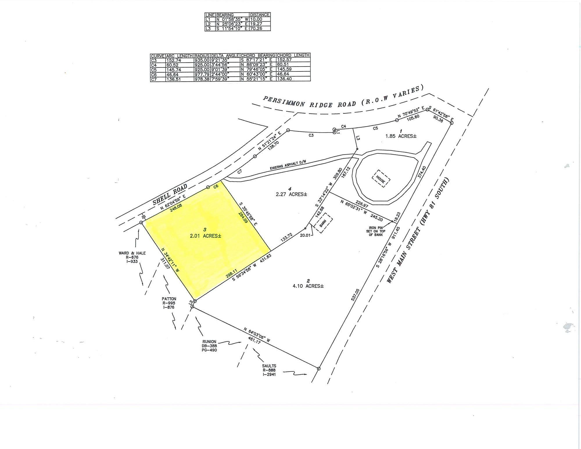 Lot 3 Shell Road Jonesborough, TN 37659 - Photo 10 of 10 Lot 3 Highlighted