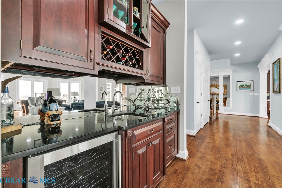 2106 Clarketown Road Heathsville, VA 22473 - Photo 16 of 56 a kitchen with stainless steel appliances granite countertop a stove and cabinets