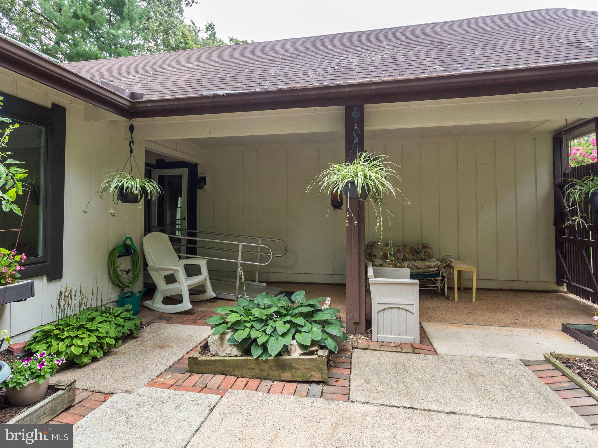 5337 Aylor Road Fairfax, VA 22032 - Photo 22 of 30 Front Patio View 2