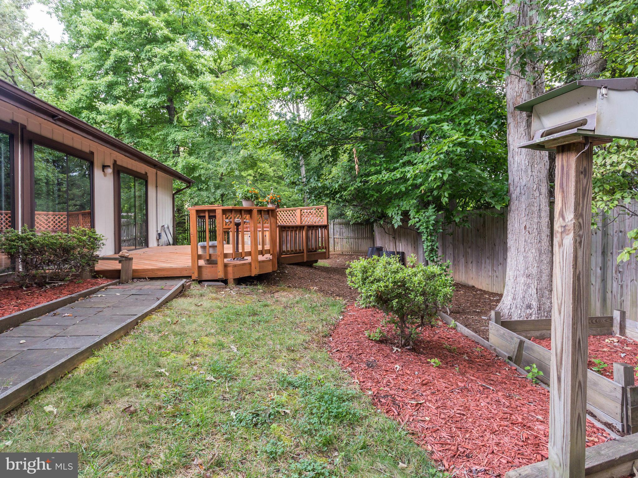 5337 Aylor Road Fairfax, VA 22032 - Photo 29 of 30 Rear Yard View 3