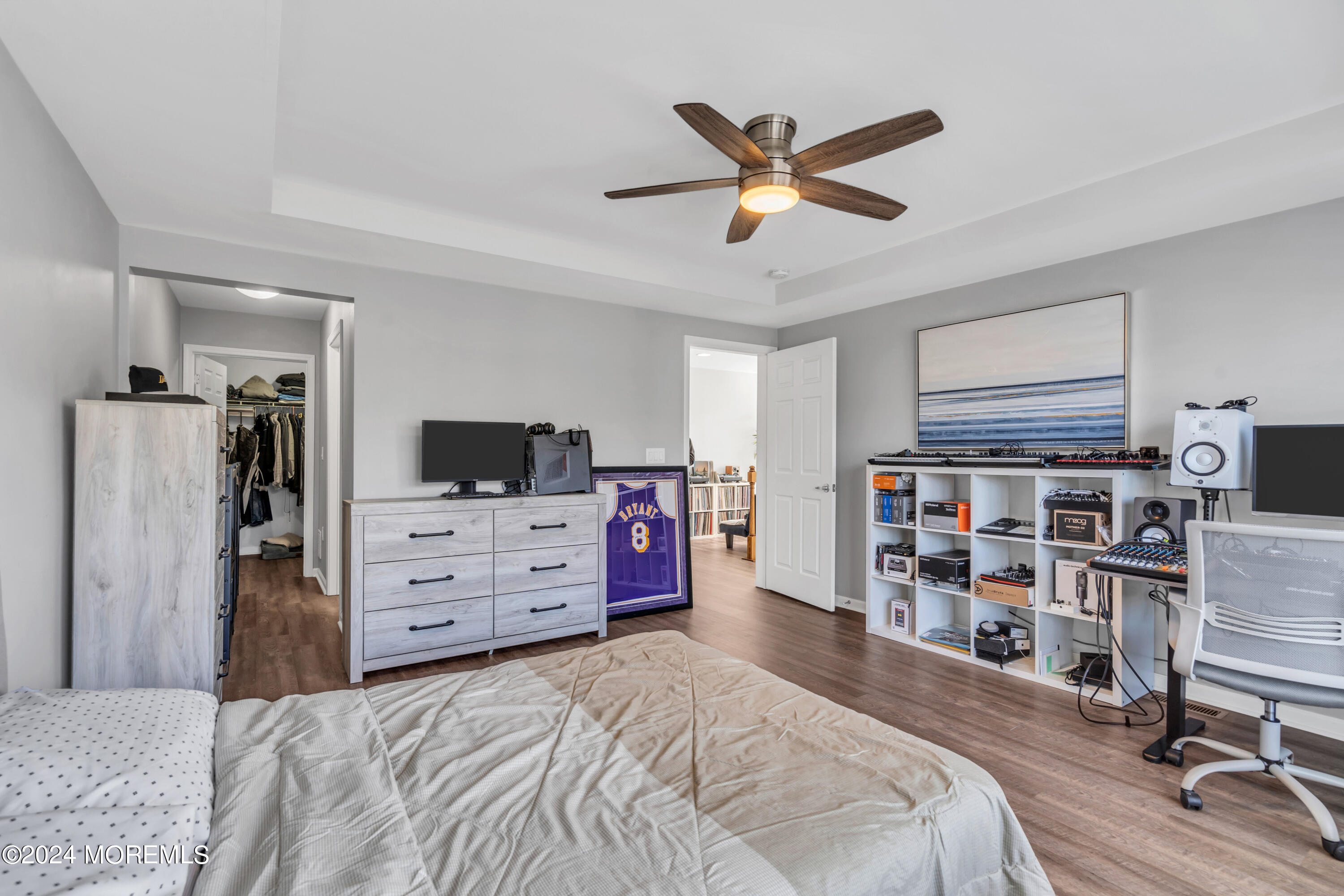 36 Rockingham Way Manchester Township, NJ 08759 - Photo 24 of 40 a bedroom with a bed and a flat screen tv