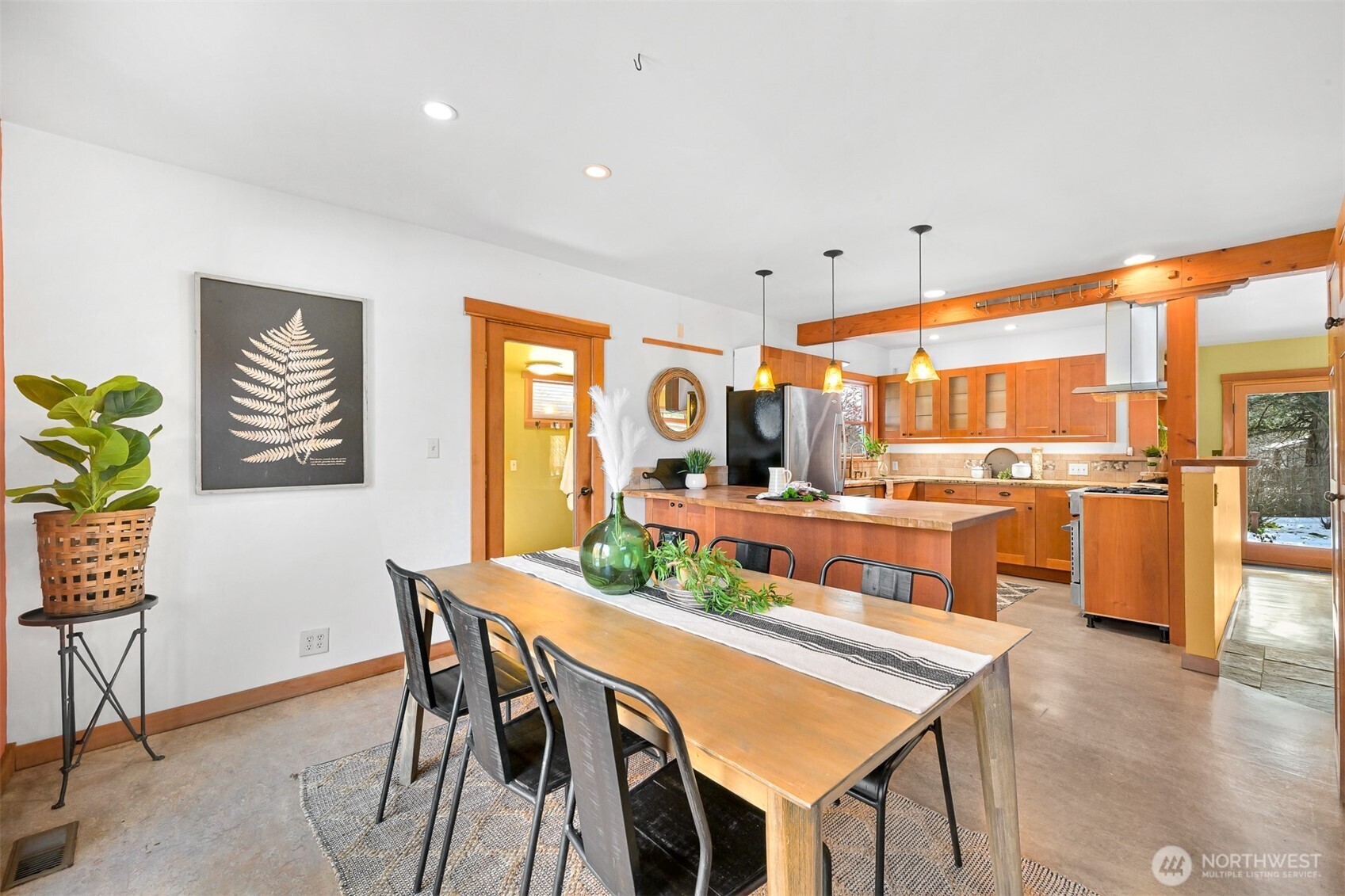 4186 Rural Avenue Bellingham, WA 98226 - Photo 12 of 40 a view of a dining room with furniture and wooden floor