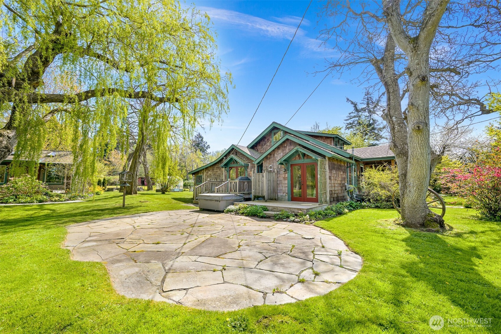 4186 Rural Avenue Bellingham, WA 98226 - Photo 35 of 40 a house with huge green field in front of it