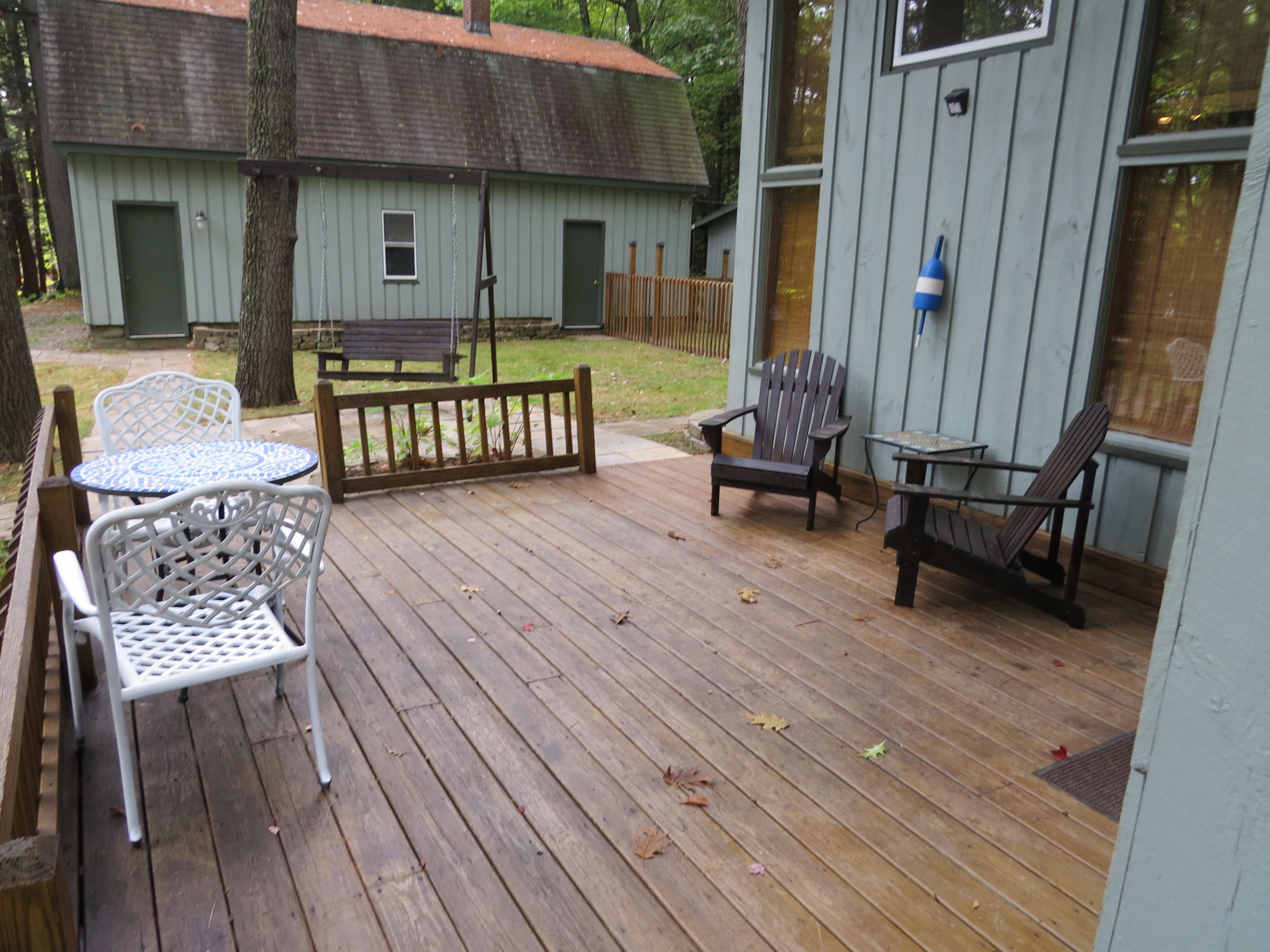 226 Willey Point Road Oakland, ME 04963 - Photo 41 of 62 Comfortable front deck.