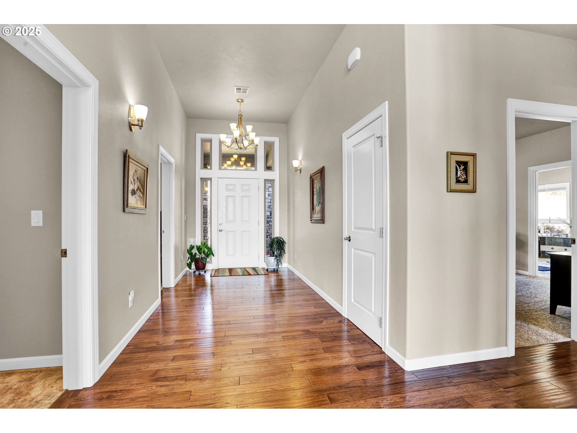 485 Andrews Road Yoncalla, OR 97499 - Photo 20 of 46 a view interior of the house with wooden floor