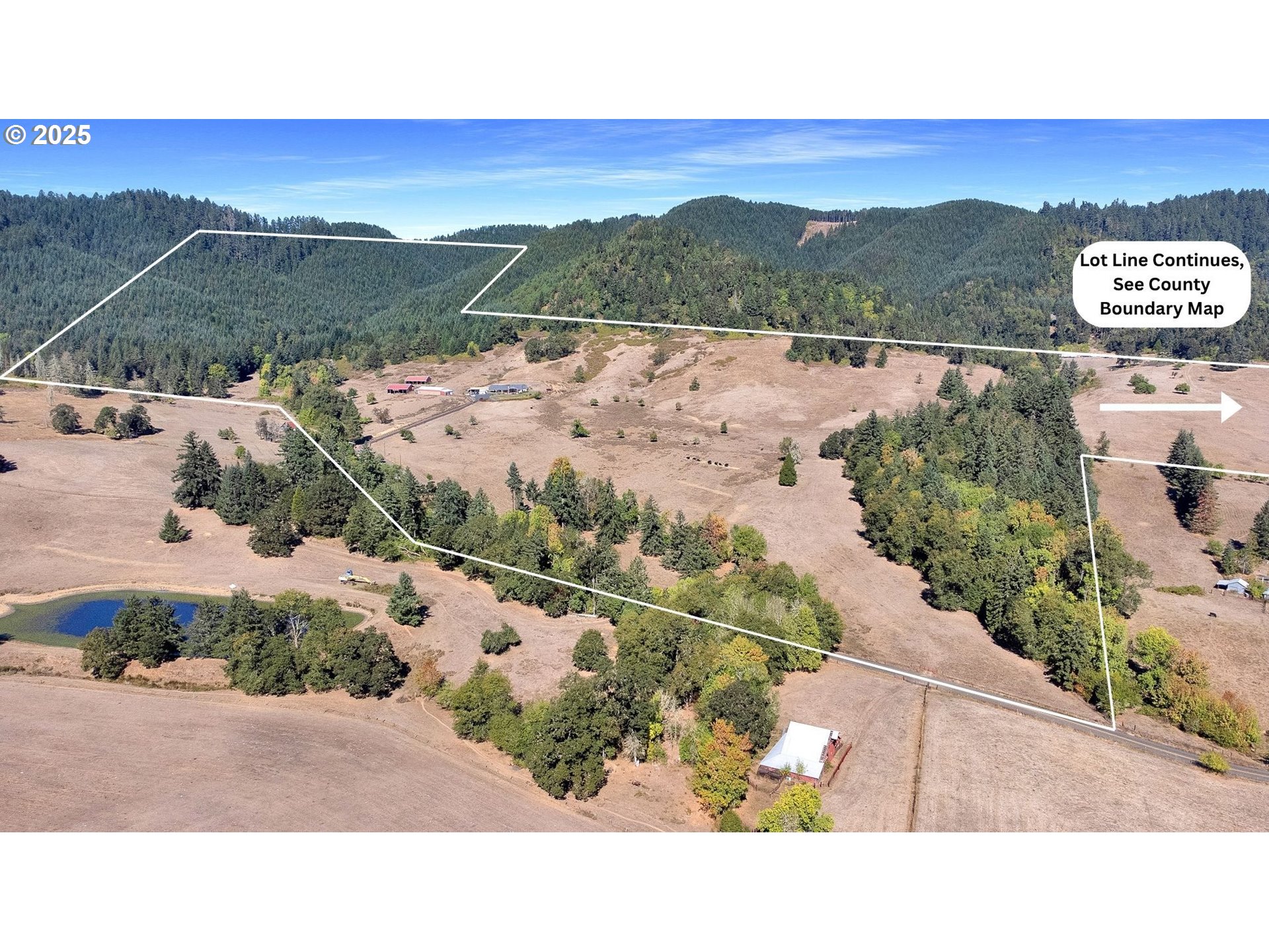 485 Andrews Road Yoncalla, OR 97499 - Photo 2 of 46 a view of lake with mountain