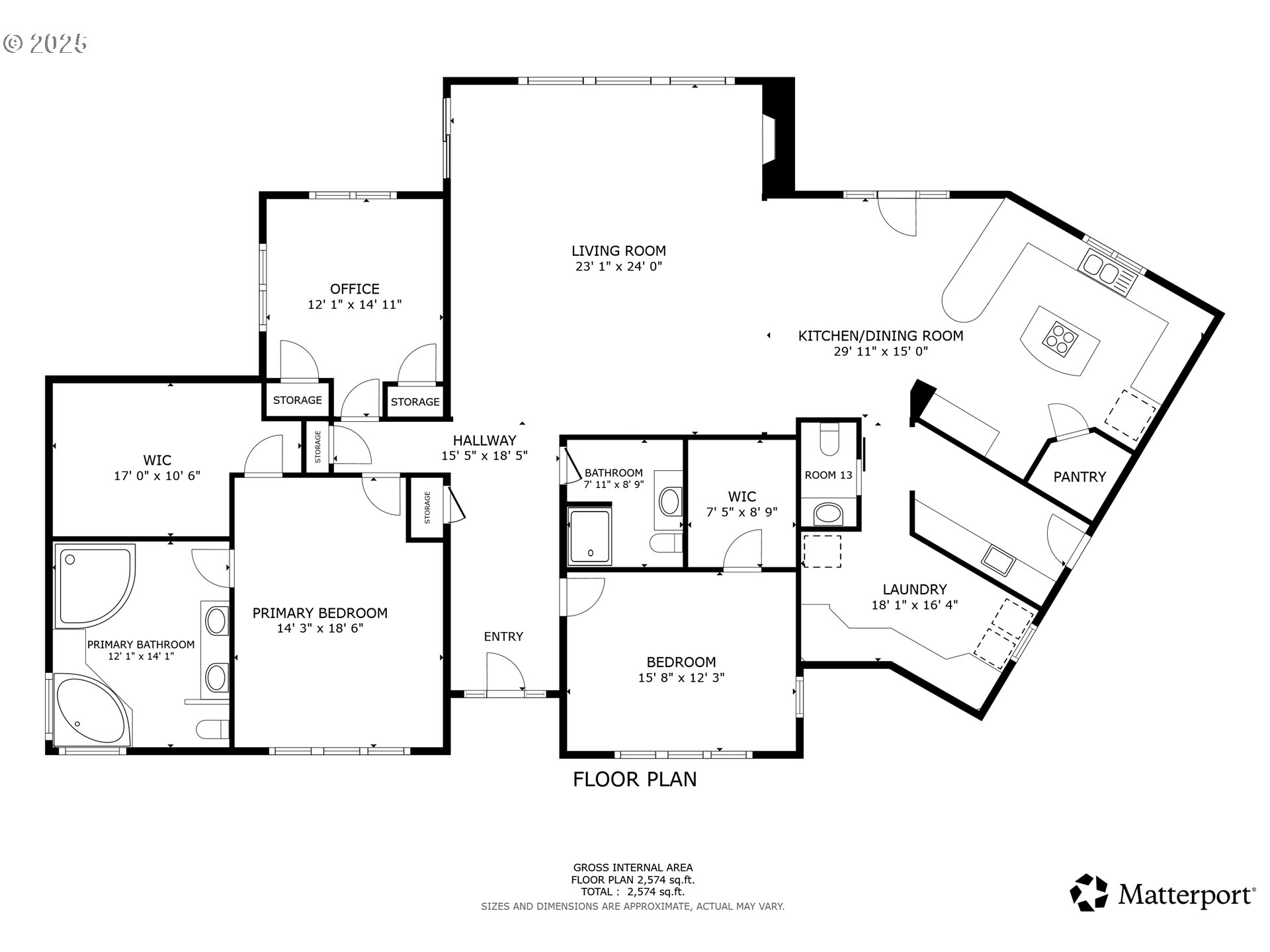 485 Andrews Road Yoncalla, OR 97499 - Photo 46 of 46 a picture of a floor plan