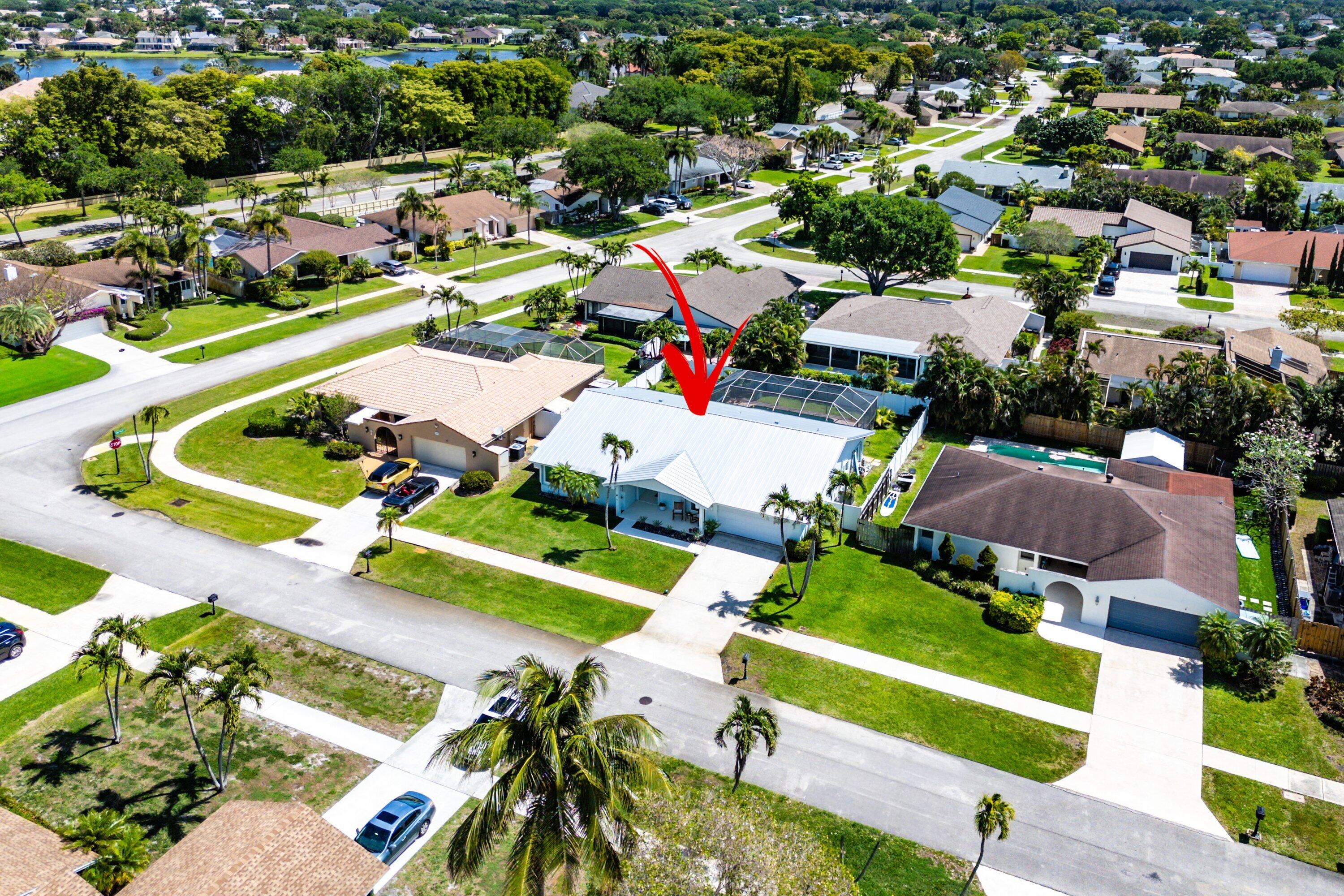17680 Pine Needle Terrace Boca Raton, FL 33487 - Photo 50 of 60 NorthEast Aerial