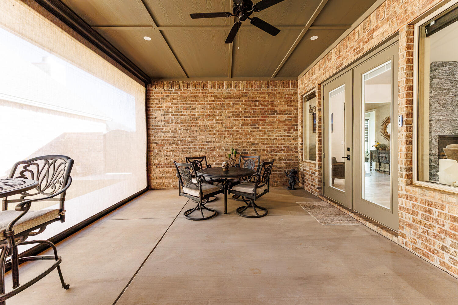 5310 112th Street Lubbock, TX 79424 - Photo 31 of 36 a view of a dining room with furniture window and outside view