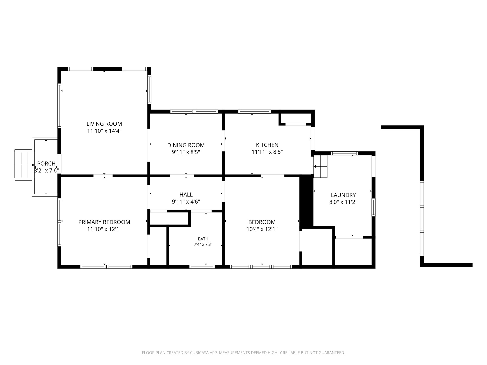 404 West 43rd Street, Unit A Austin, TX 78751 - Photo 10 of 10 a picture of a floor plan