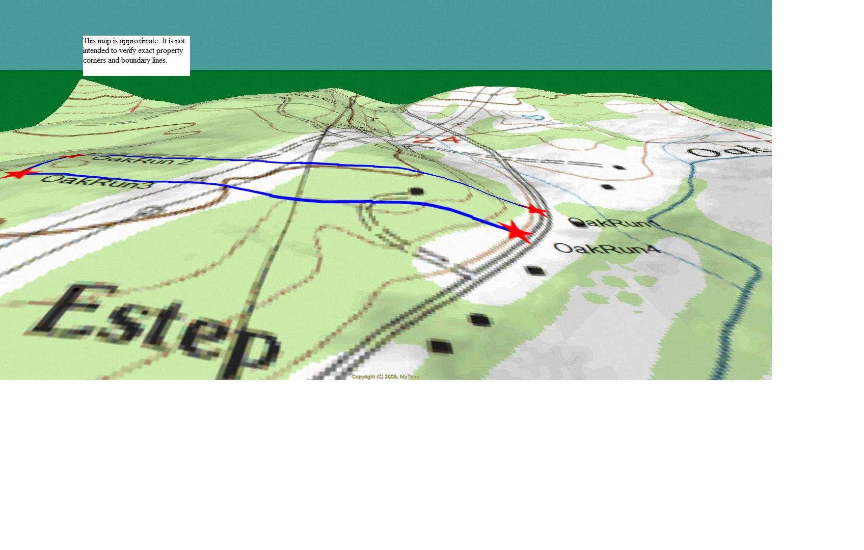 14.4-acres Oak Run Road Oak Run, CA 96069 - Photo 11 of 30 3d topo