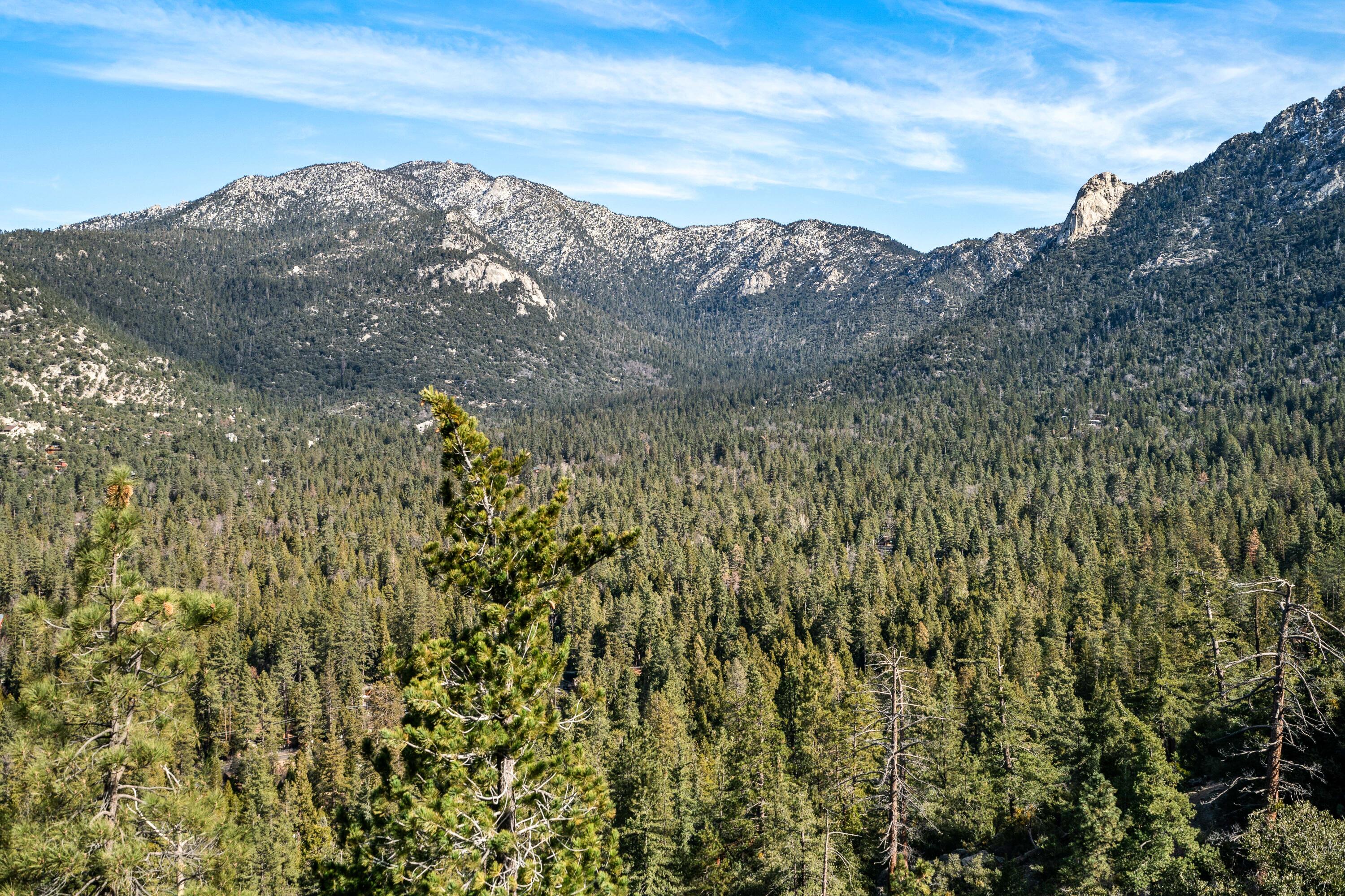 54685 Crest Drive Idyllwild, CA 92549 - Photo 2 of 50 a view of a large mountain with mountains in the background