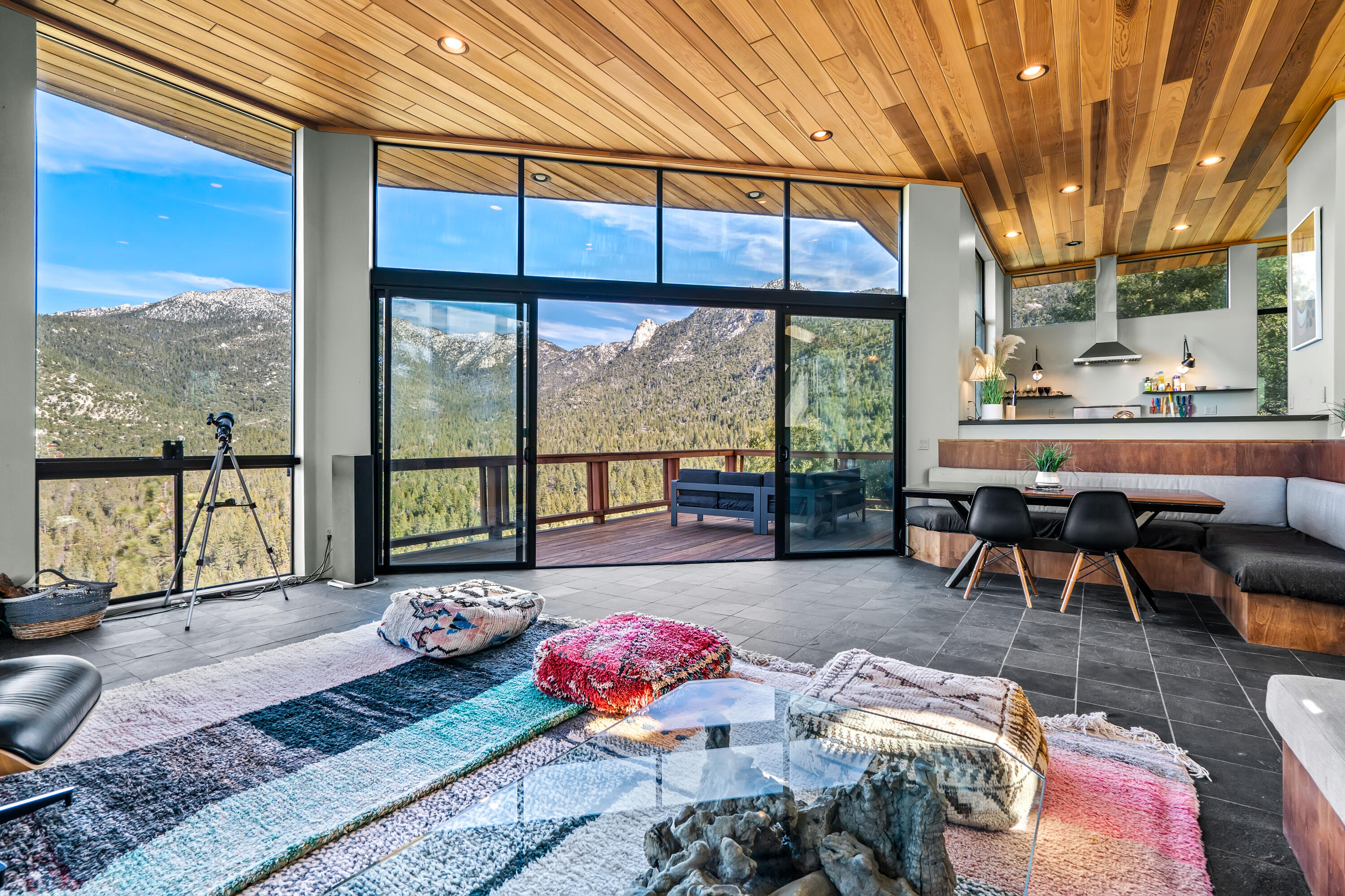 54685 Crest Drive Idyllwild, CA 92549 - Photo 9 of 50 a living room filled with furniture