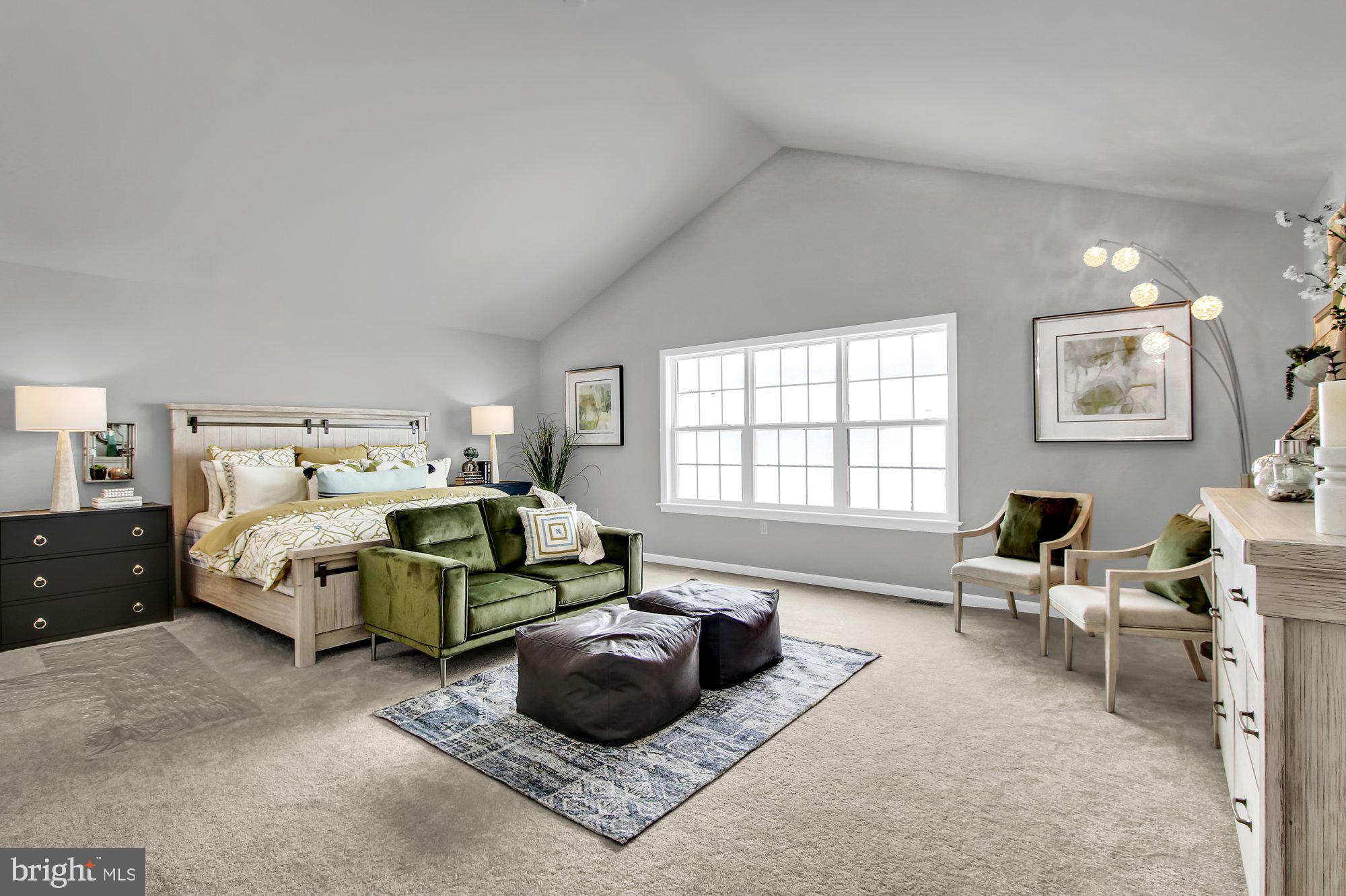 602 Rishel Drive York, PA 17406 - Photo 17 of 30 a bedroom with bed and a couch