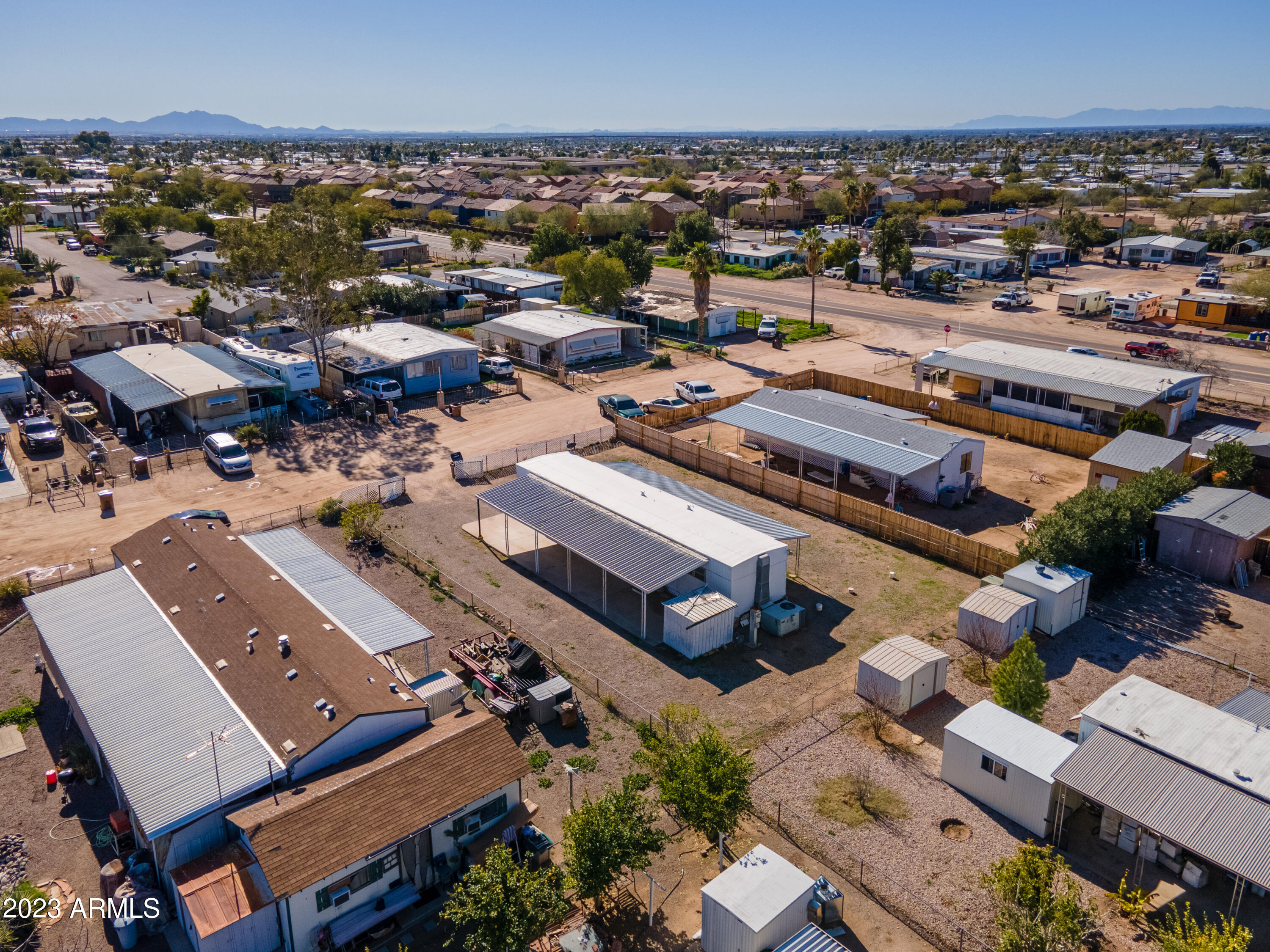 9618 East Aspen Circle Mesa, AZ 85208 - Photo 7 of 30 an aerial view of a city