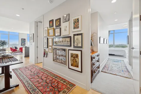 a view of a living room