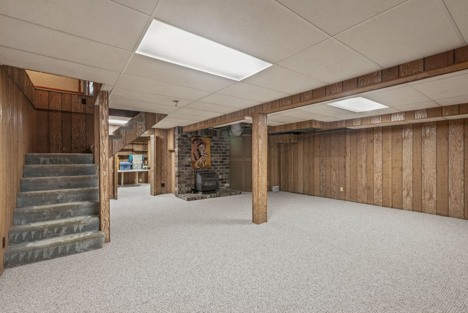 7062 Osage Road Long Grove, IL 60060 - Photo 15 of 25 a view of an empty room with stairs