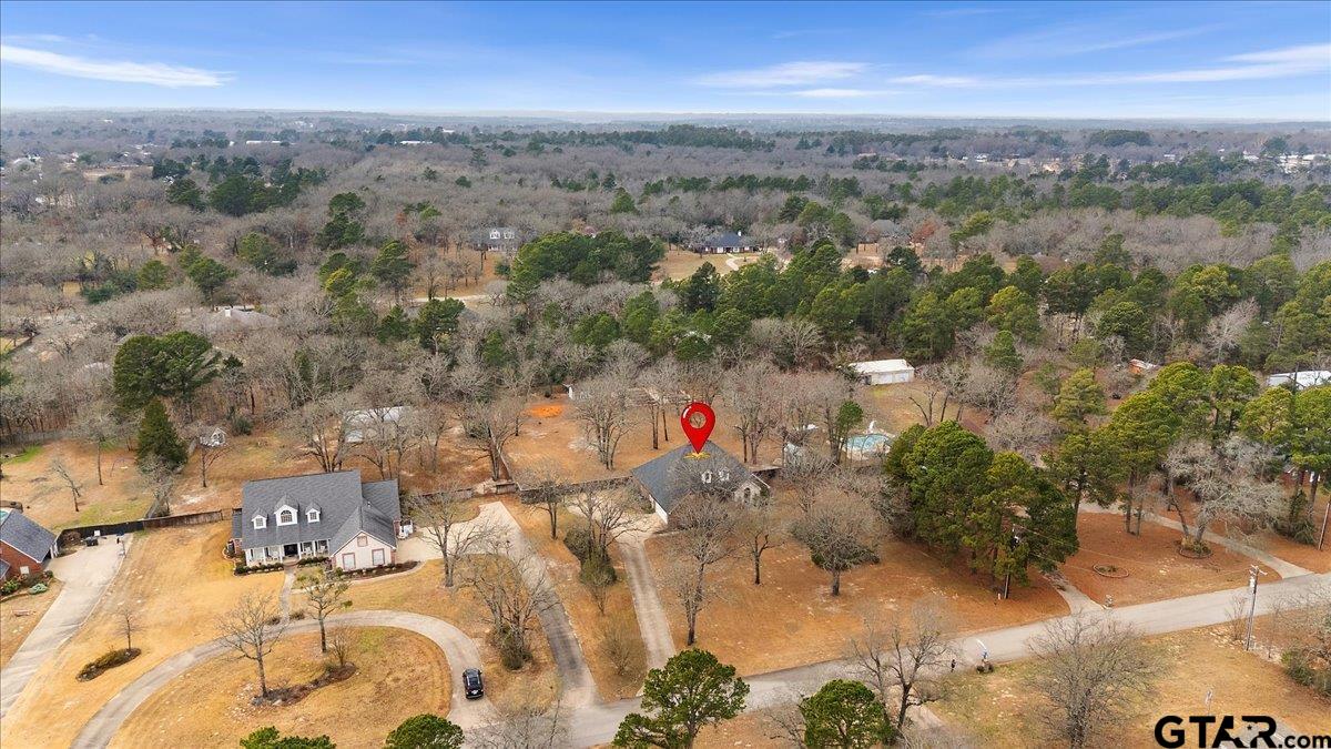 17679 Briarpatch Lindale, TX 75771 - Photo 43 of 47 an aerial view of residential houses with outdoor space