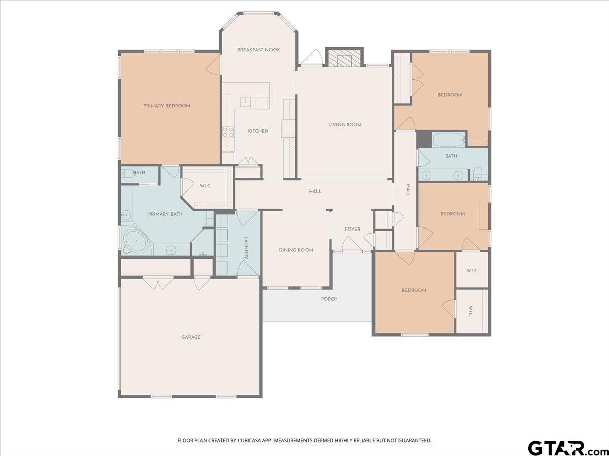 17679 Briarpatch Lindale, TX 75771 - Photo 46 of 47 a picture of a floor plan