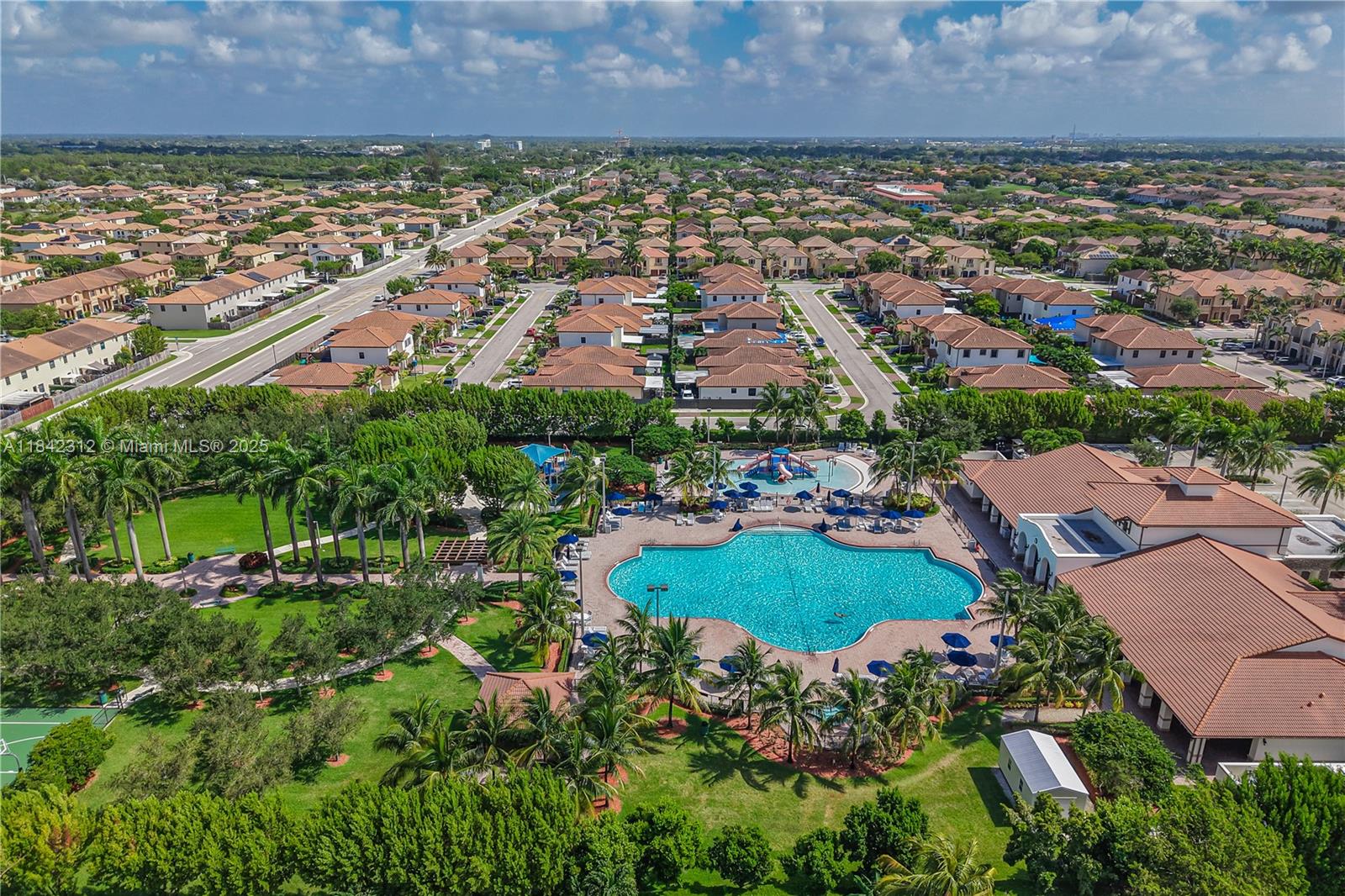 23634 Southwest 117 Place Homestead, FL 33032 - Photo 28 of 31 an aerial view of residential houses with outdoor space and trees
