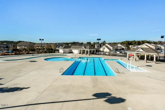 a view of deck and yard
