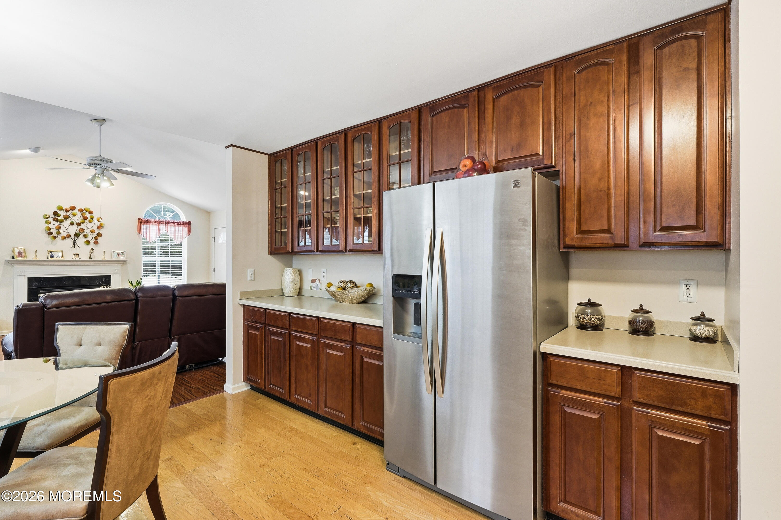 8 Casco Court Lakewood, NJ 08701 - Photo 15 of 56 a kitchen with stainless steel appliances granite countertop a refrigerator and a stove top oven