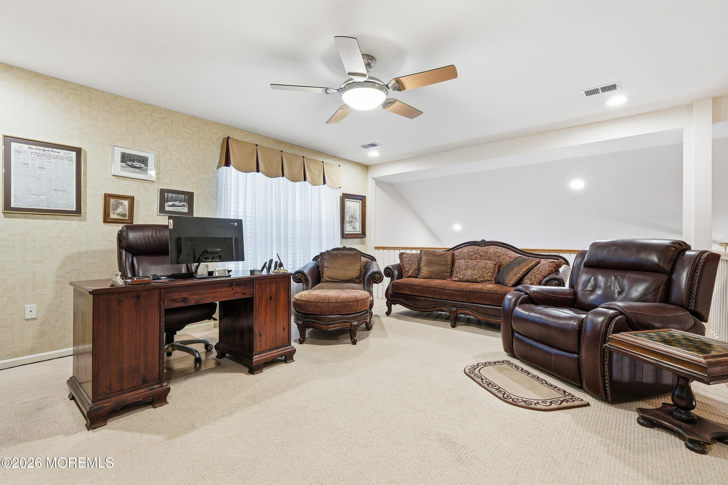 8 Casco Court Lakewood, NJ 08701 - Photo 34 of 56 a living room with furniture and a flat screen tv