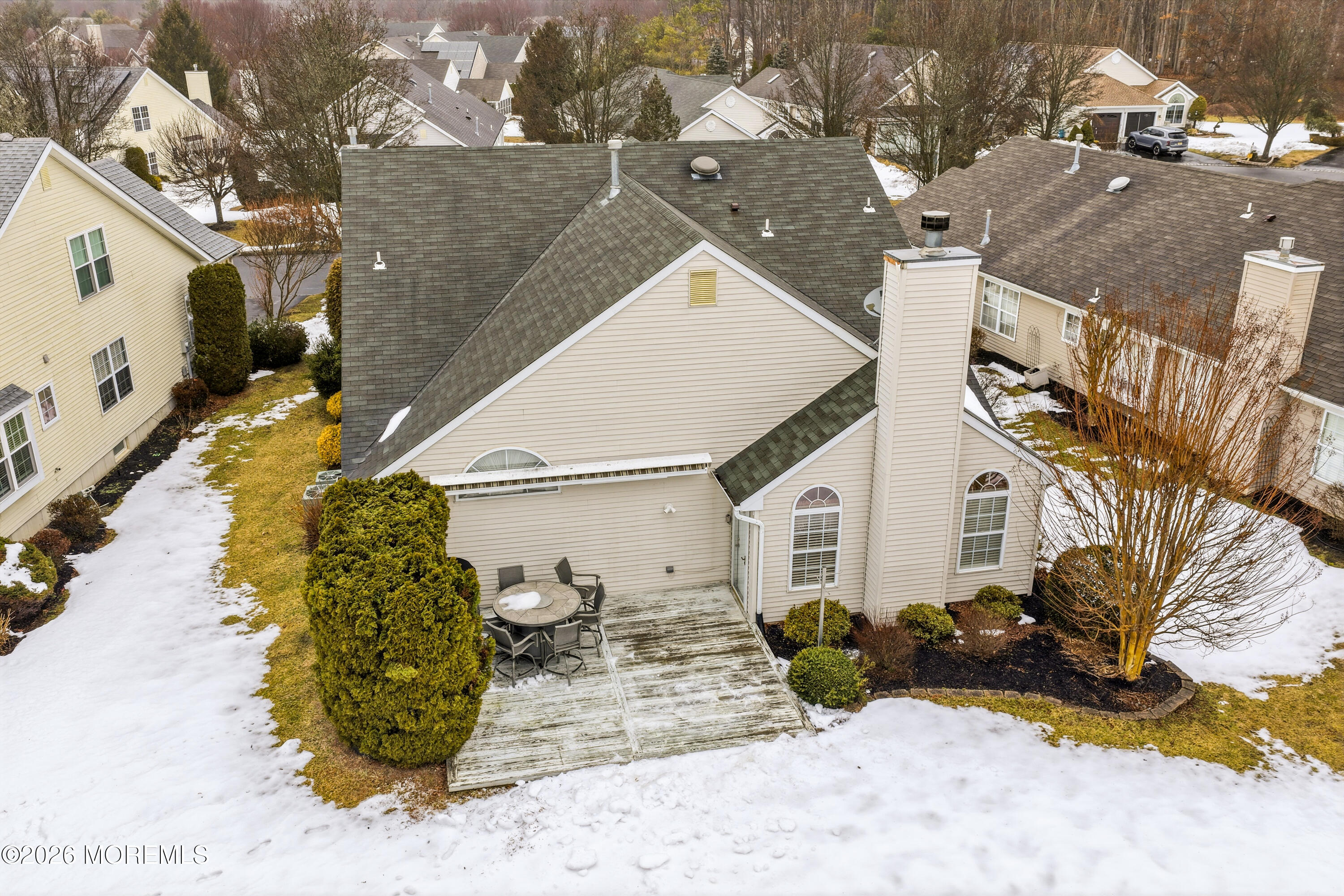 8 Casco Court Lakewood, NJ 08701 - Photo 41 of 56 a view of a house with a snow on the road