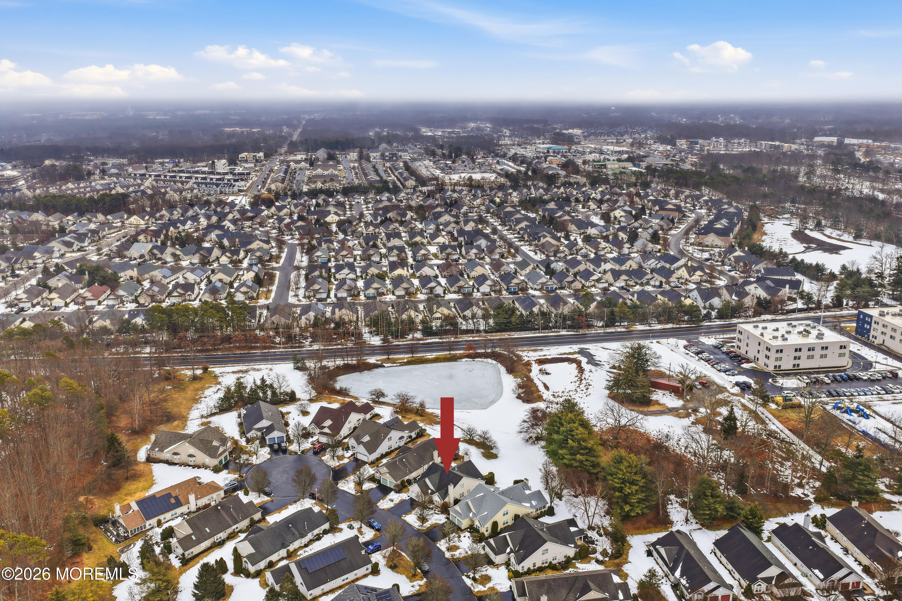 8 Casco Court Lakewood, NJ 08701 - Photo 47 of 56 an aerial view of a city