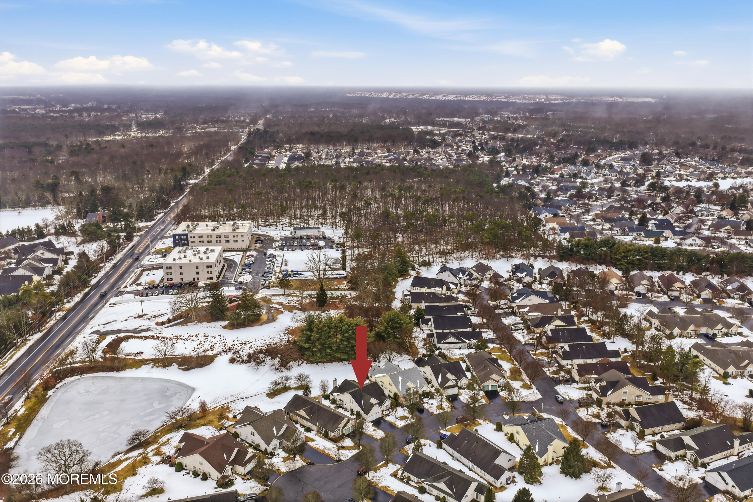 8 Casco Court Lakewood, NJ 08701 - Photo 48 of 56 an aerial view of a city