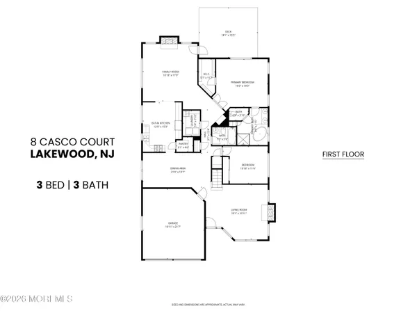 $849,900 | 8 Casco Court, Lakewood, NJ 08701