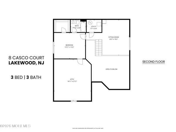 $849,900 | 8 Casco Court, Lakewood, NJ 08701