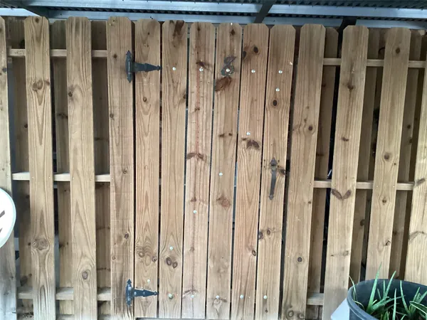 a view of a bathroom with shower