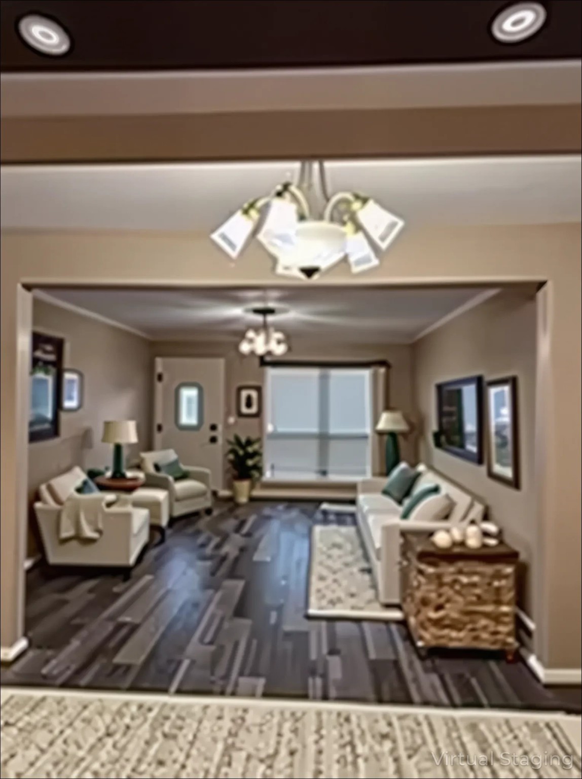 1252 Eagle Lake Road, Unit 8 Sealy, TX 77474 - Photo 3 of 18 a living room with furniture and a flat screen tv