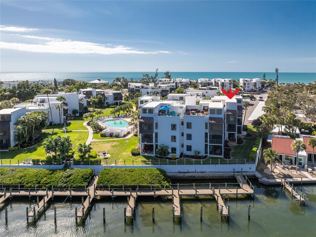 Tamarind Gulf and Bay Complex.  The A432 condo sits directly on Lemon Bay and very close to the heated Pool and Club House.