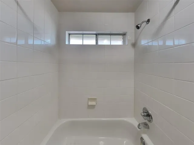 a close up of a bathtub