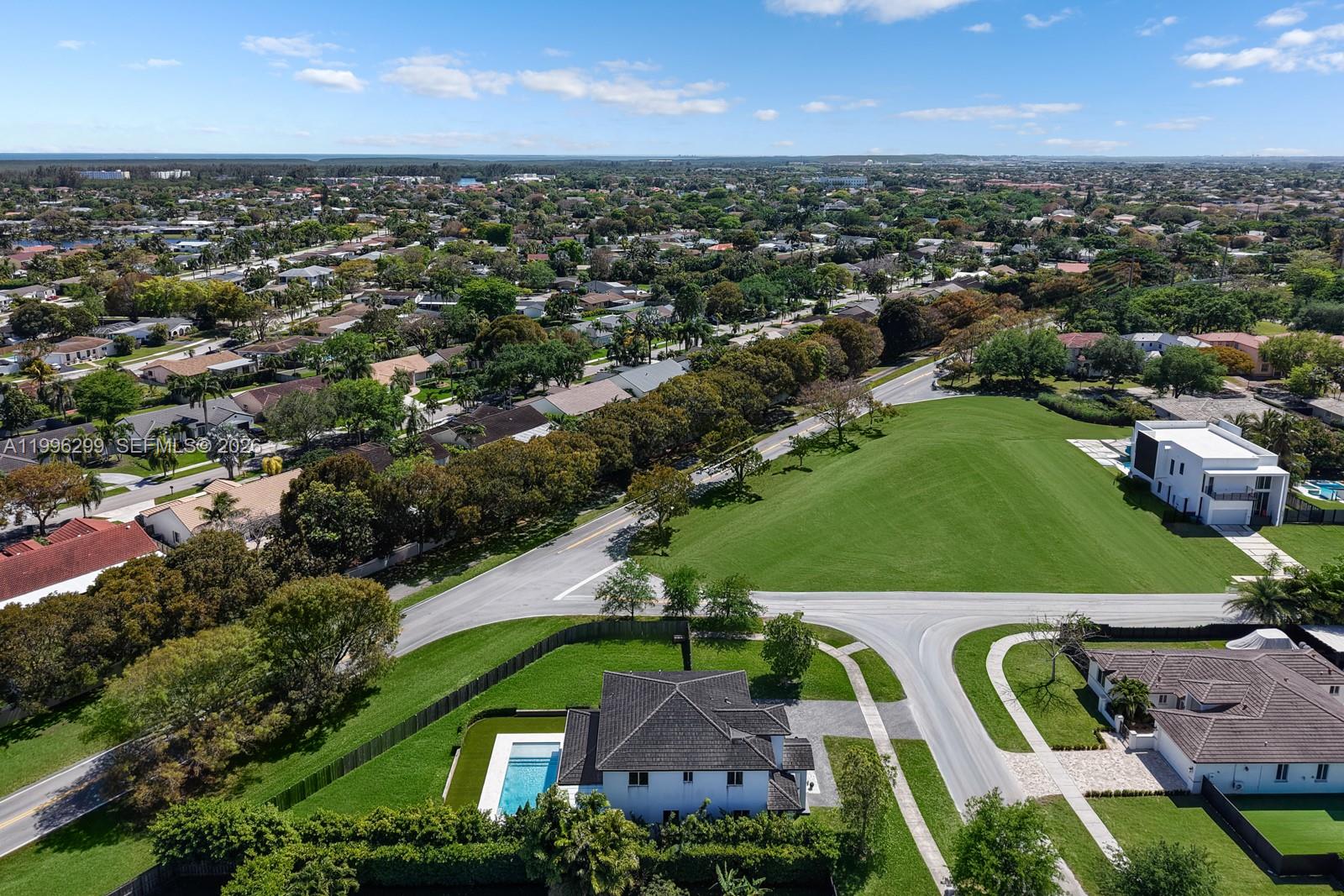 19781 Southwest 84th Court Cutler Bay, FL 33189 - Photo 53 of 53 an aerial view of residential houses with outdoor space