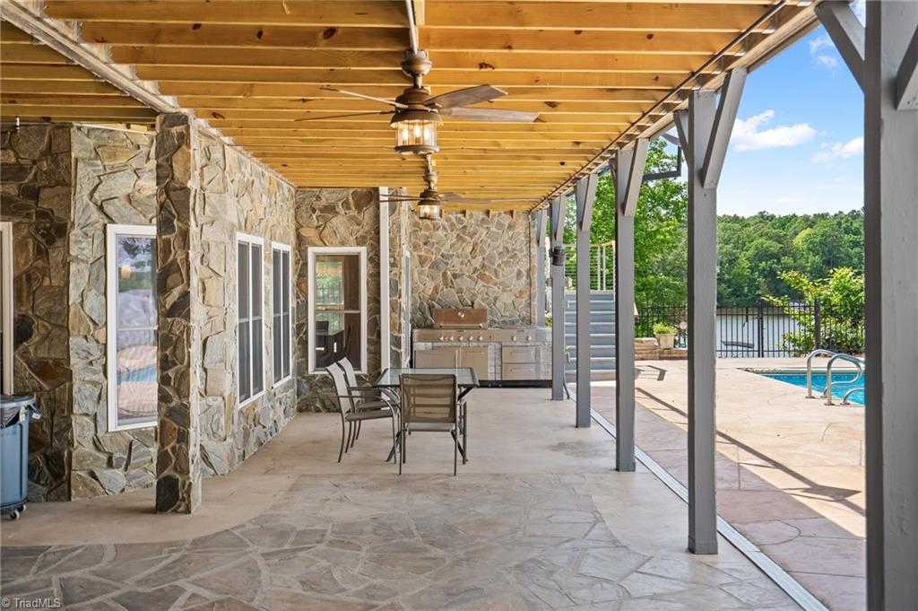 133 Lake View Road Prospect Hill, NC 27314 - Photo 41 of 50 Patio area under deck