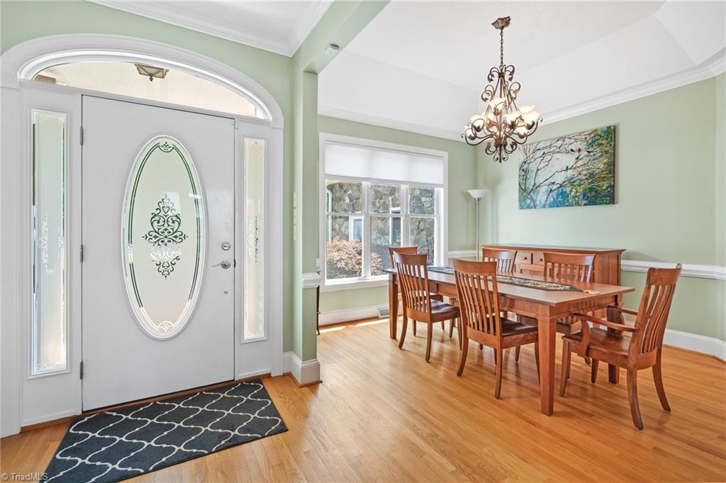 133 Lake View Road Prospect Hill, NC 27314 - Photo 7 of 50 Dining Room with hardwood floors