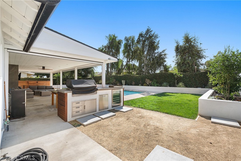 24701 Nympha Drive Mission Viejo, CA 92691 - Photo 39 of 75 BBQ ISLAND WITH OUTDOOR MINI FRIDGE