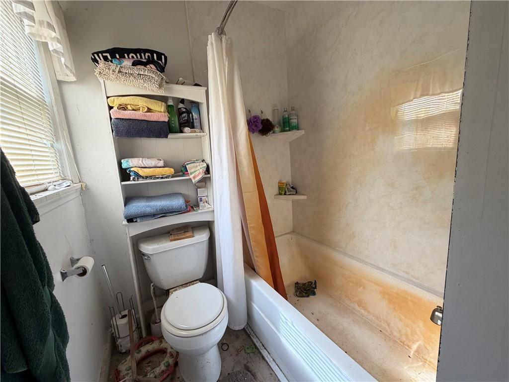 538 Branchton Road Slippery Rock, PA 16057 - Photo 12 of 15 a bathroom with a toilet and a shower