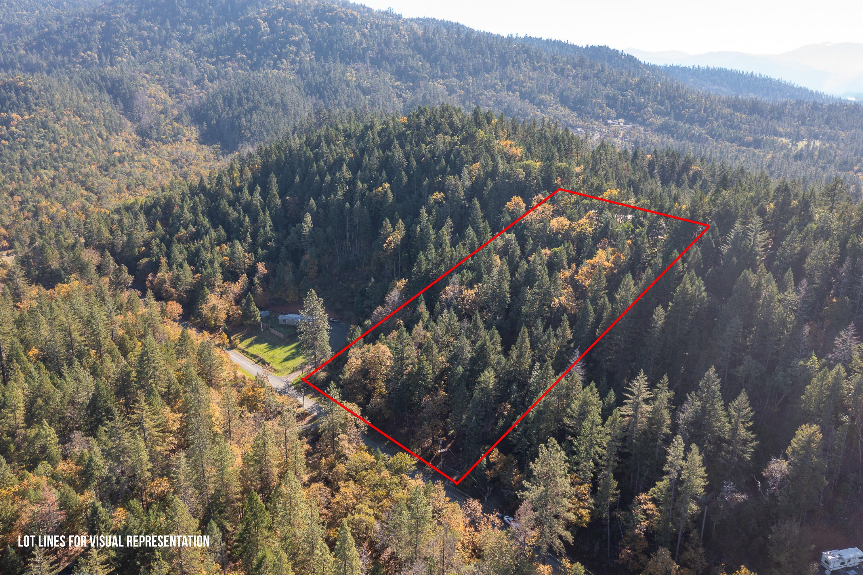 617 Glendon Road Cave Junction, OR 97523 - Photo 28 of 33 Property line overlay