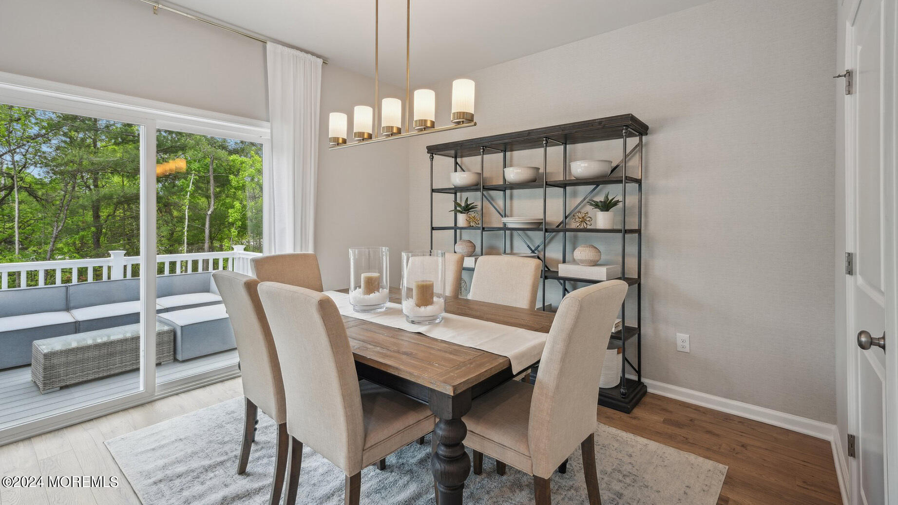 16 Rothbury Court Tinton Falls, NJ 07753 - Photo 14 of 43 a view of a dining room with furniture window and outside view